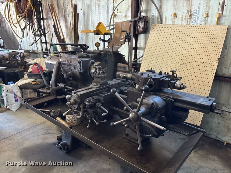 image for item EO4463 Warner & Swasey No. 3 lathe