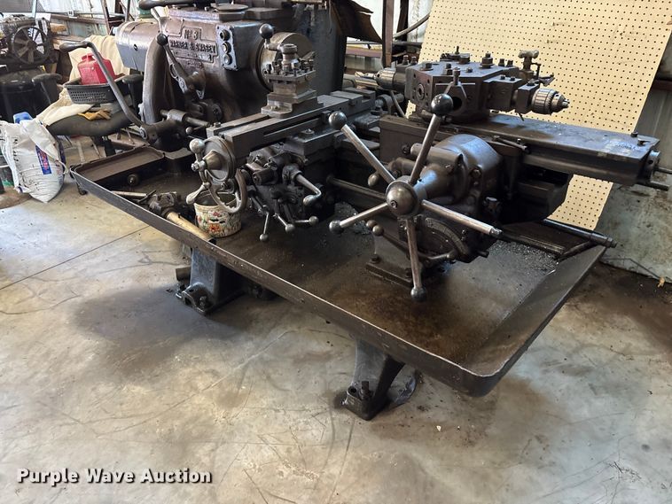 image for item EO4463 Warner & Swasey No. 3 lathe