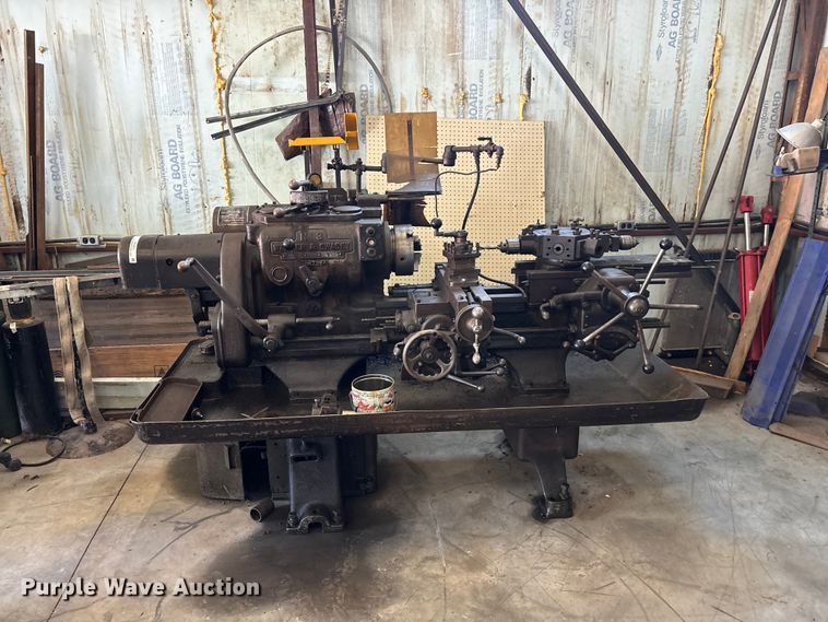 image for item EO4463 Warner & Swasey No. 3 lathe