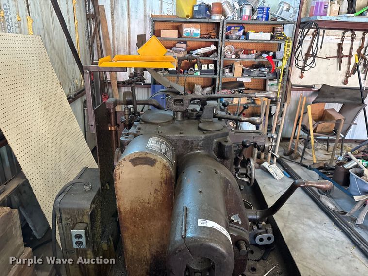 image for item EO4463 Warner & Swasey No. 3 lathe