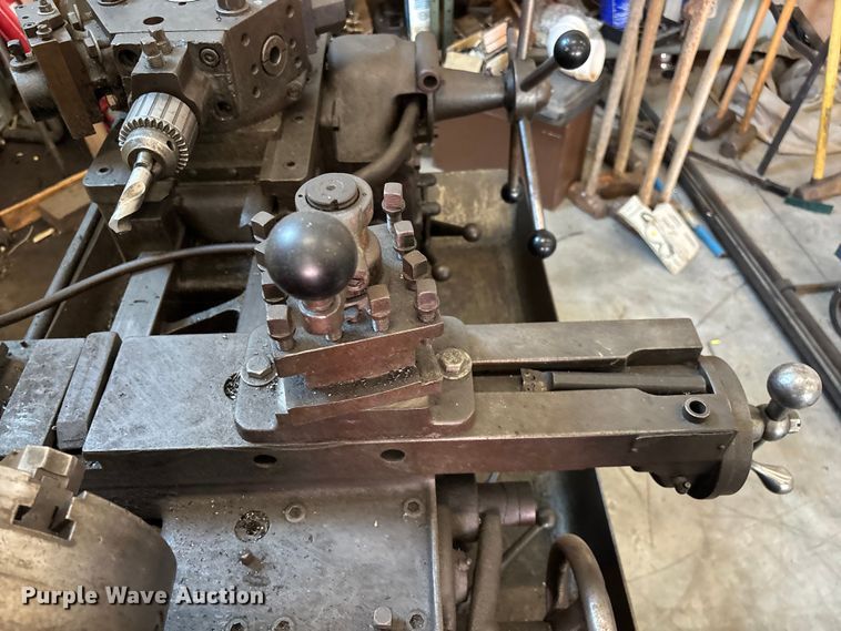 image for item EO4463 Warner & Swasey No. 3 lathe