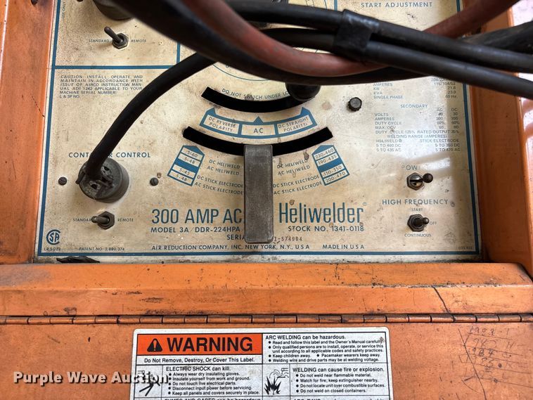 image for item EO4465 Airco 3A/DDR-224HPA/B-D welder