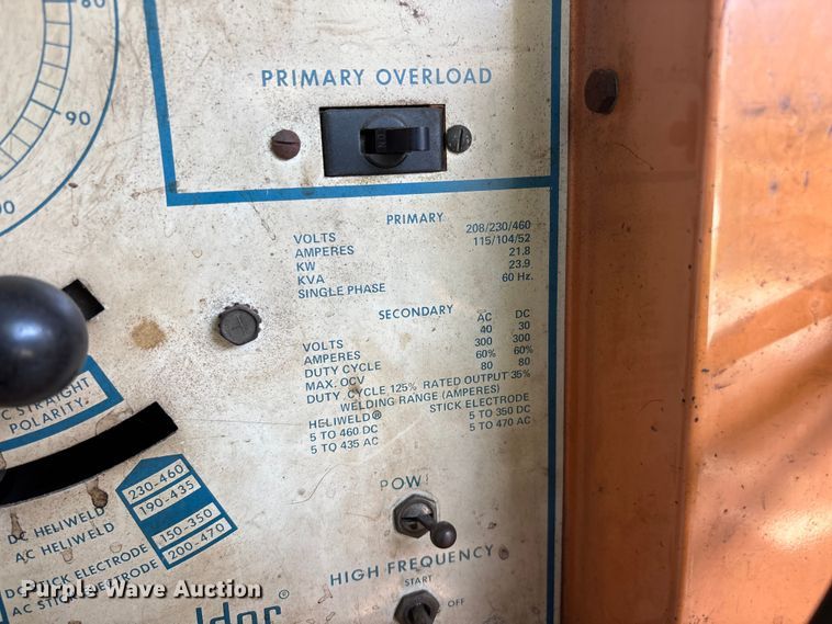 image for item EO4465 Airco 3A/DDR-224HPA/B-D welder