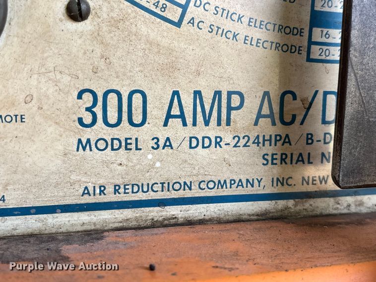 image for item EO4465 Airco 3A/DDR-224HPA/B-D welder