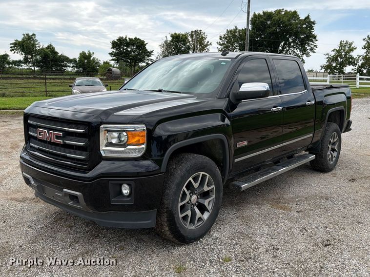2014 GMC Sierra 1500 SLT Crew Cab pickup truck