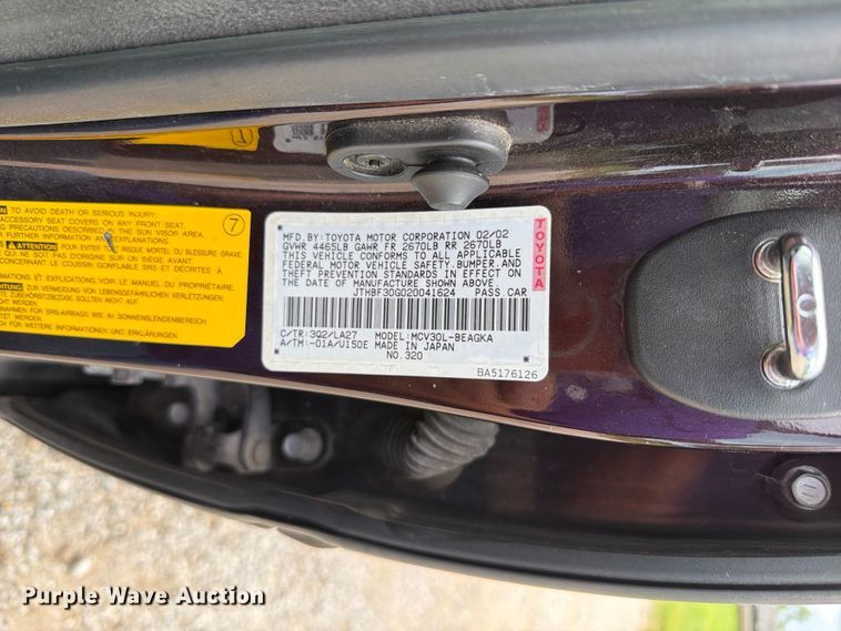 image for item EO8683 2002 Lexus 300ES 