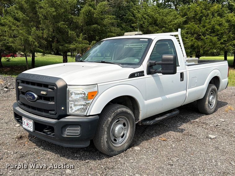 2012 Ford F250 Super Duty XL pickup truck