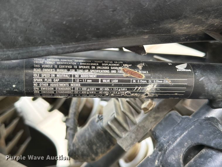 image for item EO8697 2008 Honda TRX700XX ATV
