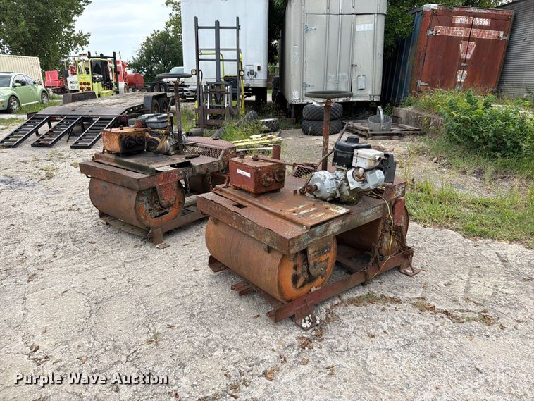 image for item EO8713 (2) Rolgor Rollpac double drum rollers