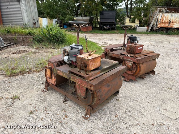 image for item EO8713 (2) Rolgor Rollpac double drum rollers