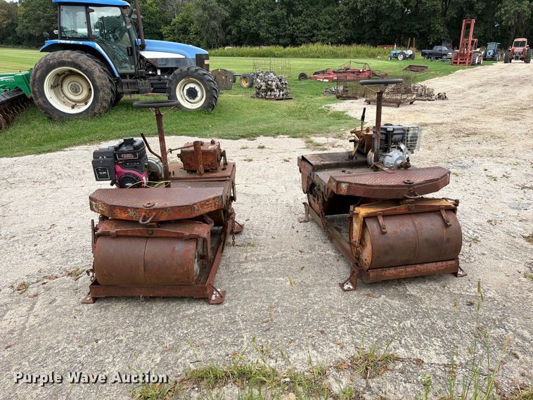 image for item EO8713 (2) Rolgor Rollpac double drum rollers