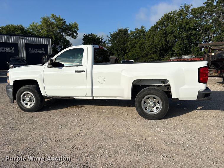 image for item ET0383 2015 Chevrolet Silverado 1500 pickup truck