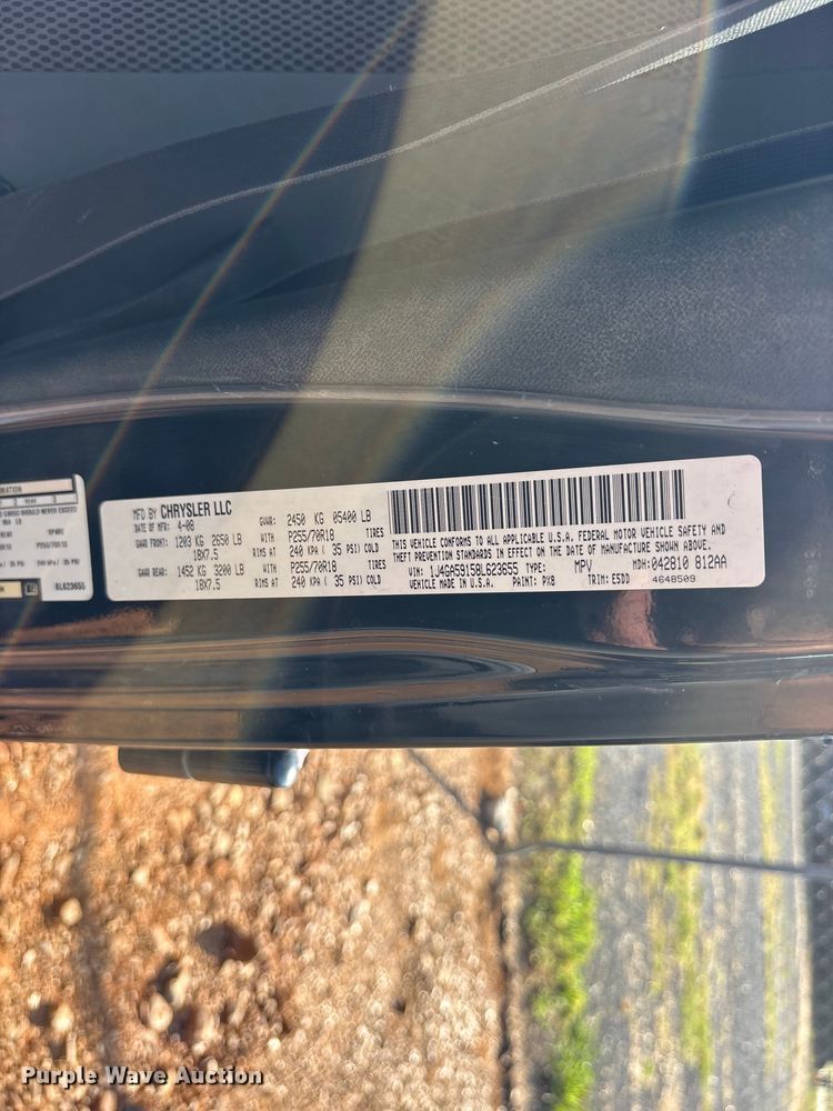 image for item ET0400 2008 Jeep Wrangler SUV