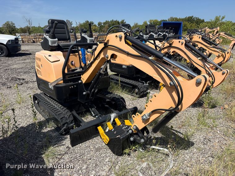 image for item ET0433 2024 Erie EM15 mini excavator