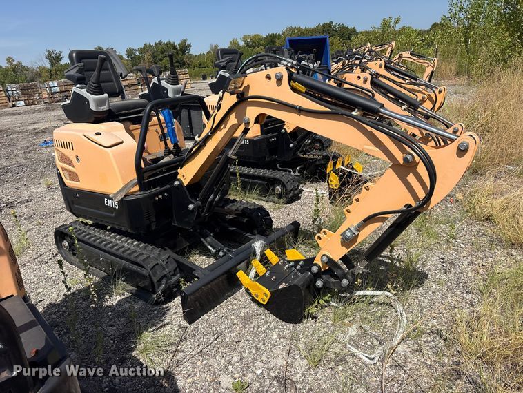 image for item ET0433 2024 Erie EM15 mini excavator