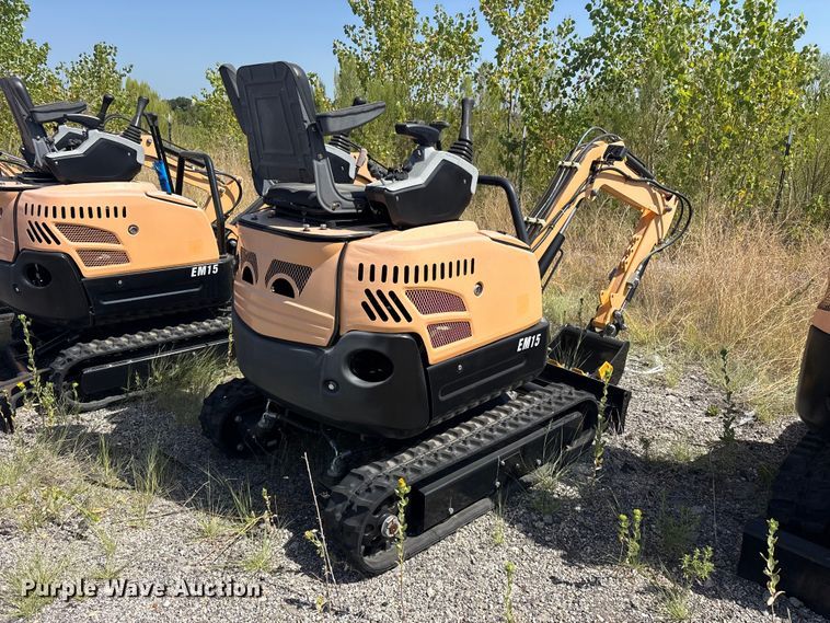 image for item ET0433 2024 Erie EM15 mini excavator
