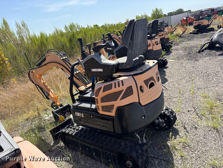 image for item ET0433 2024 Erie EM15 mini excavator