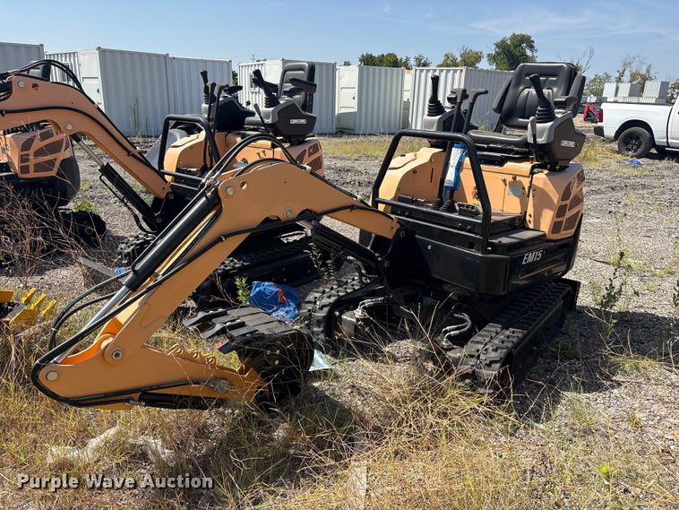 2024 Erie EM15 mini excavator