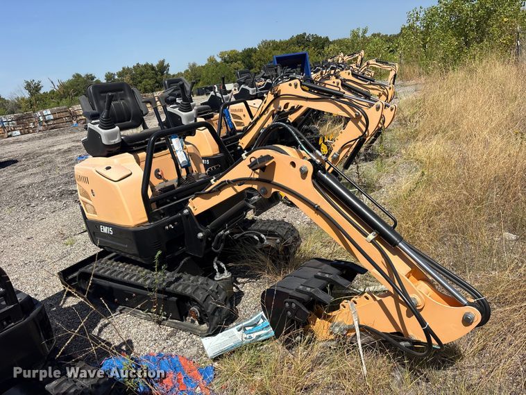 image for item ET0434 2024 Erie EM15 mini excavator