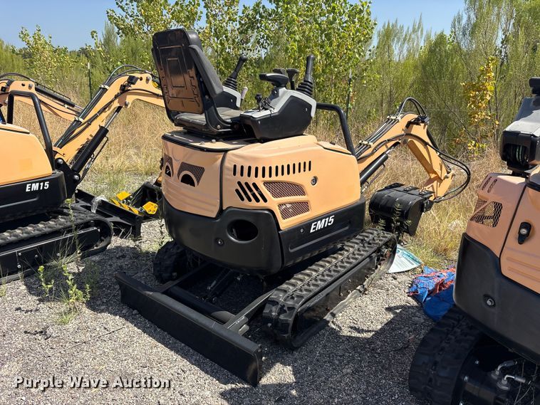 image for item ET0434 2024 Erie EM15 mini excavator