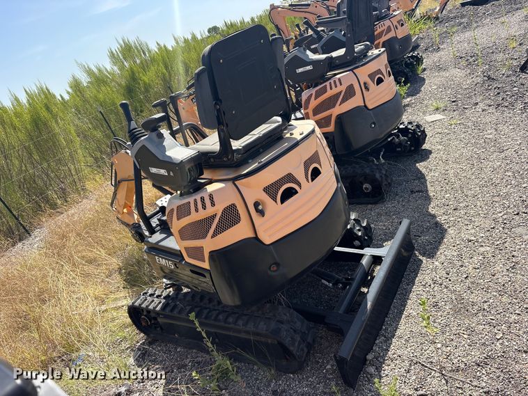 image for item ET0434 2024 Erie EM15 mini excavator