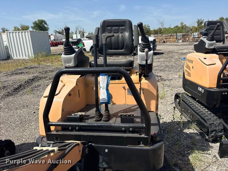 image for item ET0434 2024 Erie EM15 mini excavator