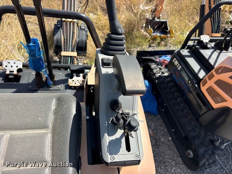 image for item ET0434 2024 Erie EM15 mini excavator