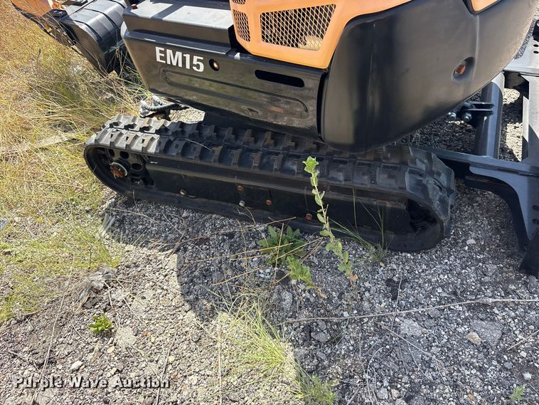image for item ET0434 2024 Erie EM15 mini excavator