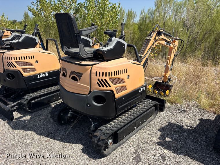 image for item ET0435 2024 Erie EM15 mini excavator
