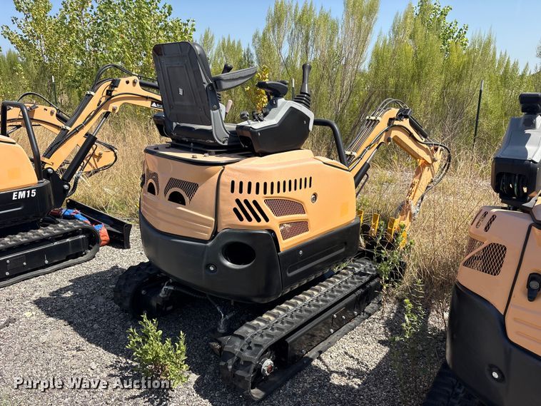 image for item ET0436 2024 Erie EM15 mini excavator