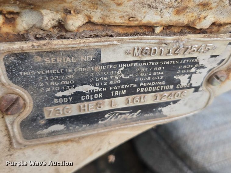 image for item ET5155 1956 Ford Fairlane Town sedan