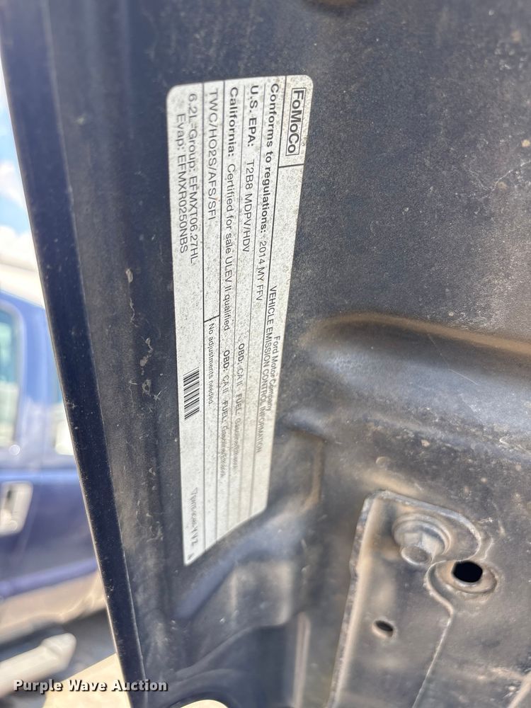 image for item ET8657 2014 Ford F250 Super Duty Ext. Cab pickup truck