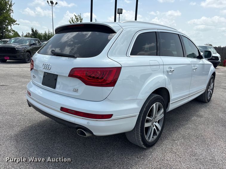 image for item EU0767 2015 Audi Q7 SUV