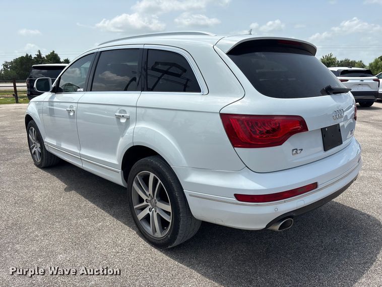image for item EU0767 2015 Audi Q7 SUV