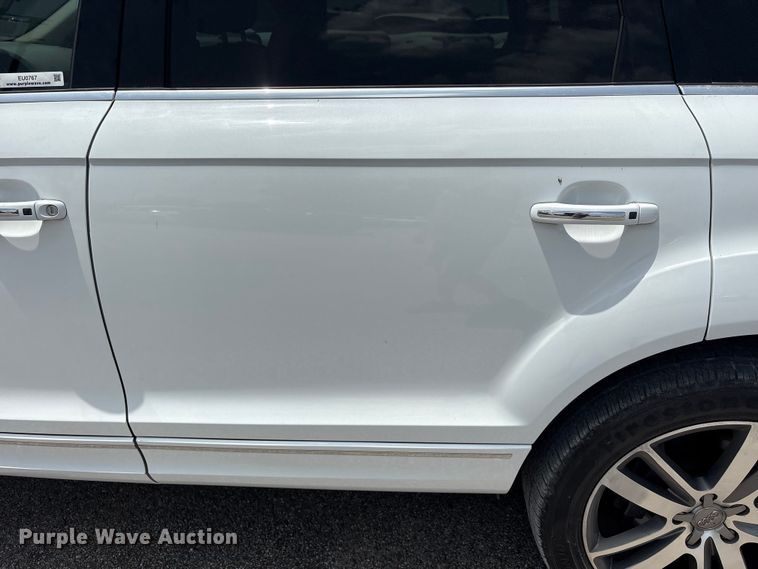 image for item EU0767 2015 Audi Q7 SUV
