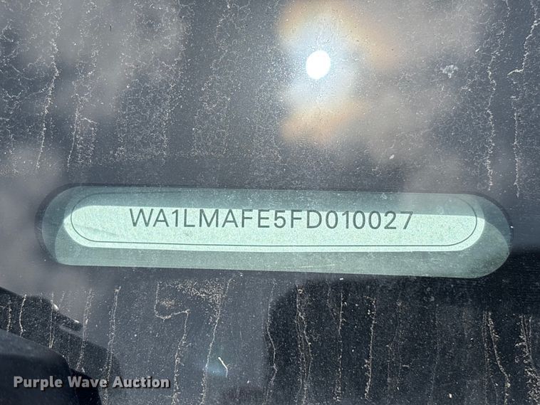 image for item EU0767 2015 Audi Q7 SUV