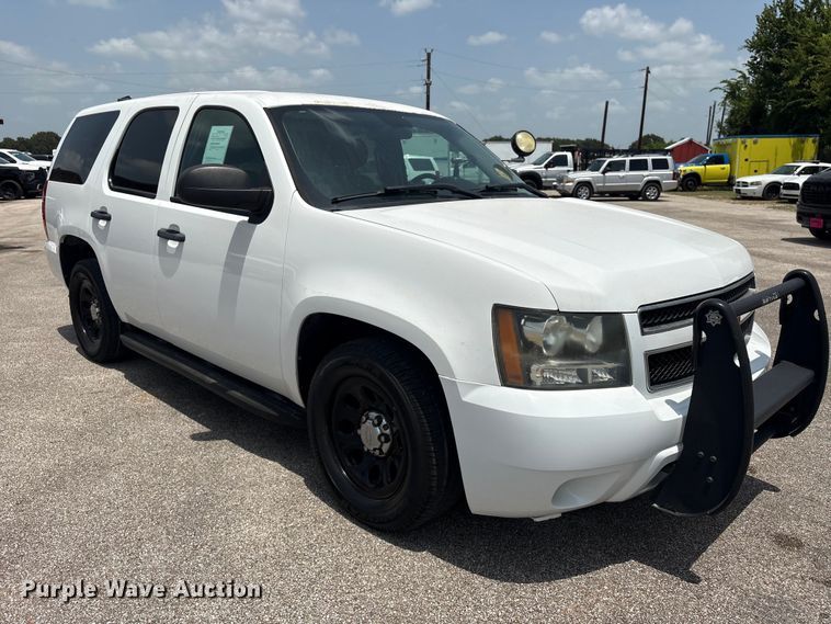 image for item EU0768 2014 Chevrolet Tahoe Police Interceptor SUV