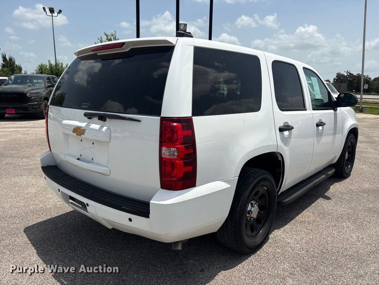 image for item EU0768 2014 Chevrolet Tahoe Police Interceptor SUV