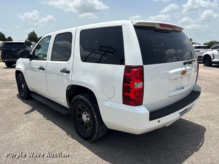 image for item EU0768 2014 Chevrolet Tahoe Police Interceptor SUV