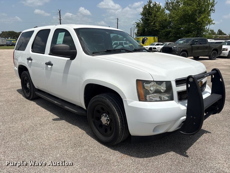 image for item EU0769 2014 Chevrolet Tahoe Police Interceptor SUV