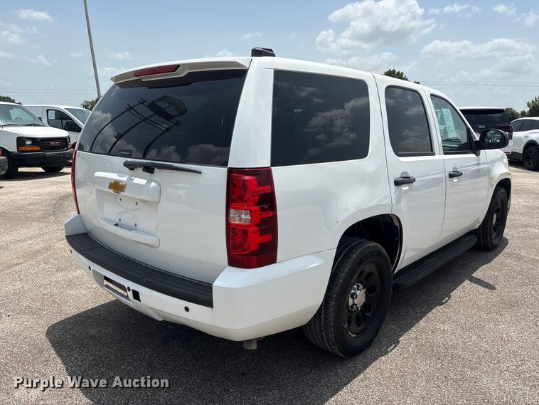 image for item EU0771 2014 Chevrolet Tahoe Police Interceptor SUV