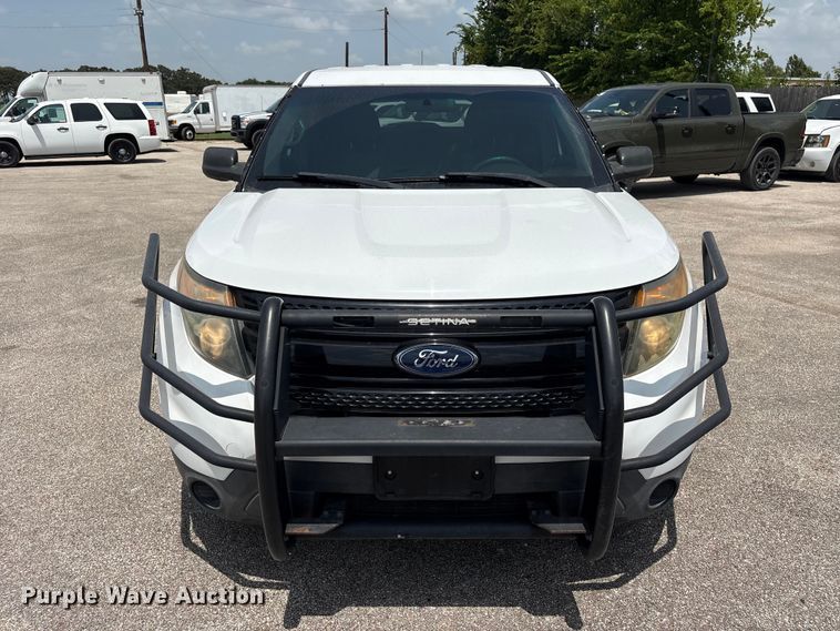 image for item EU0772 2015 Ford Explorer Police Interceptor SUV