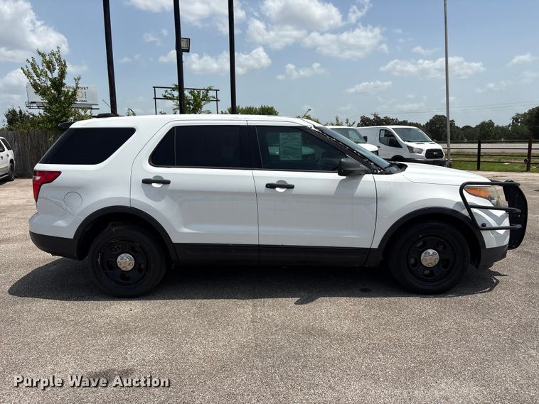 image for item EU0772 2015 Ford Explorer Police Interceptor SUV