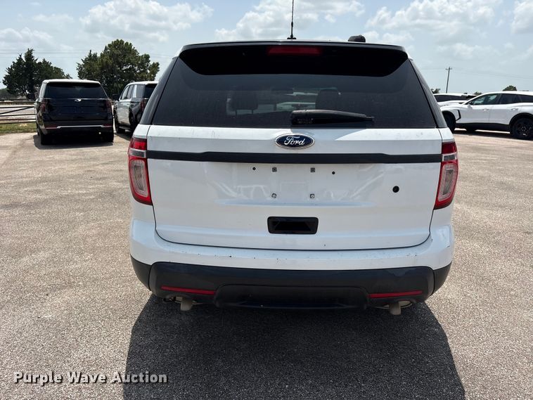 image for item EU0772 2015 Ford Explorer Police Interceptor SUV