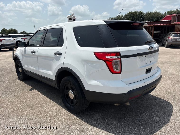 image for item EU0772 2015 Ford Explorer Police Interceptor SUV