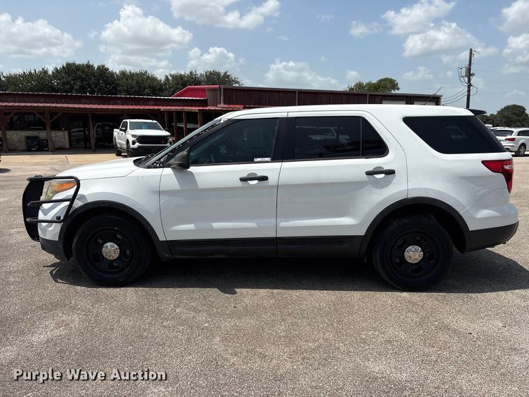 image for item EU0772 2015 Ford Explorer Police Interceptor SUV