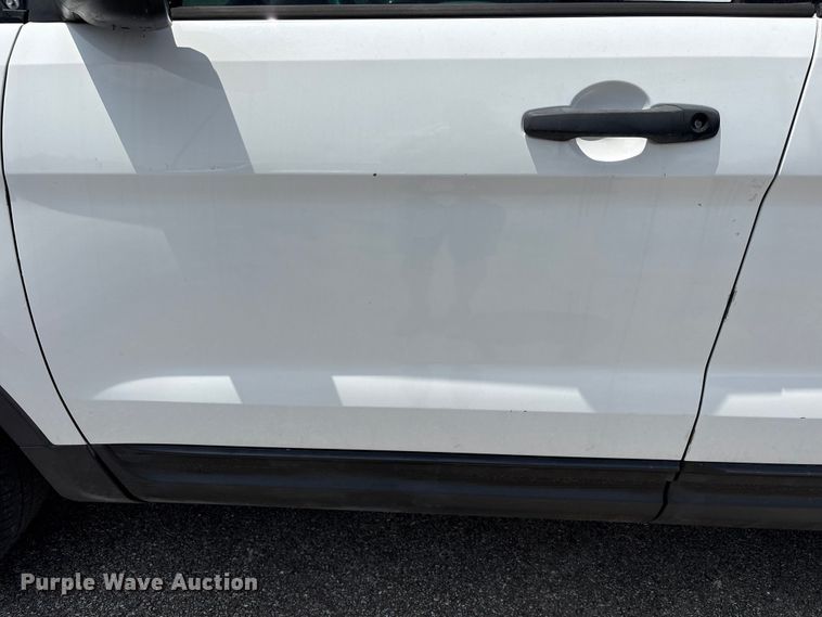 image for item EU0772 2015 Ford Explorer Police Interceptor SUV