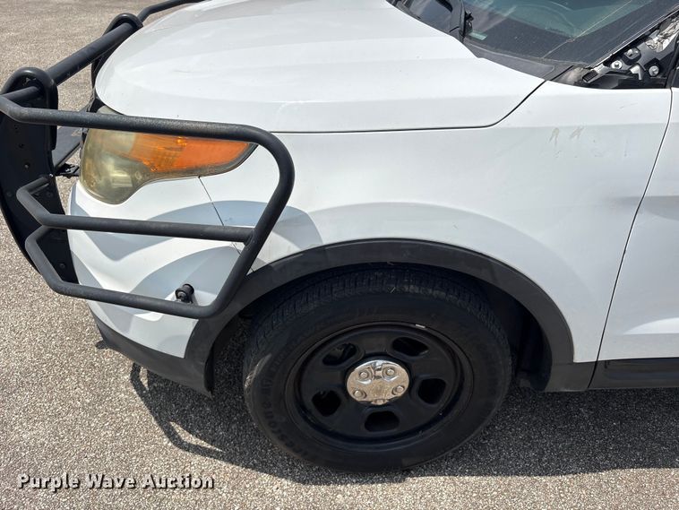 image for item EU0772 2015 Ford Explorer Police Interceptor SUV