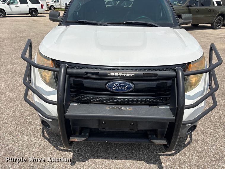 image for item EU0772 2015 Ford Explorer Police Interceptor SUV