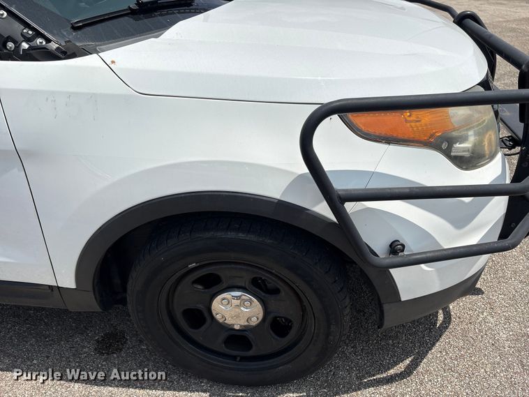 image for item EU0772 2015 Ford Explorer Police Interceptor SUV